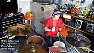 Without Warning / System - The Casualties drum cover