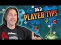 D D Player Tips Matthew Mercer Critical Role