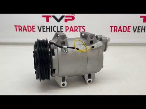 Fits Volvo S60,80 V70 XC70,90 97-14 Air Con Compressor Pump 2.4,2.4D5,2.3R,2.4T5,2.0,2.3T5,2.4BIFUEL,2.4CNG,2.5 R,2.5T5,2.5TDI,2.4D3,2.4D4,2.9T6,4.4 M/A Pre-Filled With Oil video