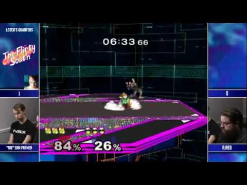 IBAMF - LQF - Sam Parmer (Fox) vs Ajred (C.Falcon) - SSBM Singles