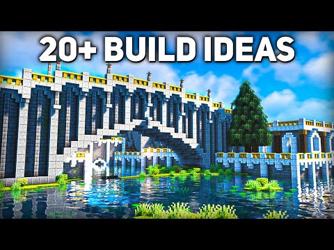 20+ Build Projects for Survival Minecraft 1.19