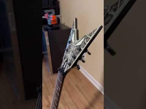Rare Dean Dimebag Stealth Snakeskin Electric Guitar w/ Hardshell Case – Discontinued / Hard to Find image 18