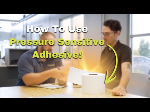Part of a video titled How Pressure-Sensitive Adhesive Tape Works - YouTube