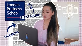reading my London Business School application essays || how to write STRONG personal statement