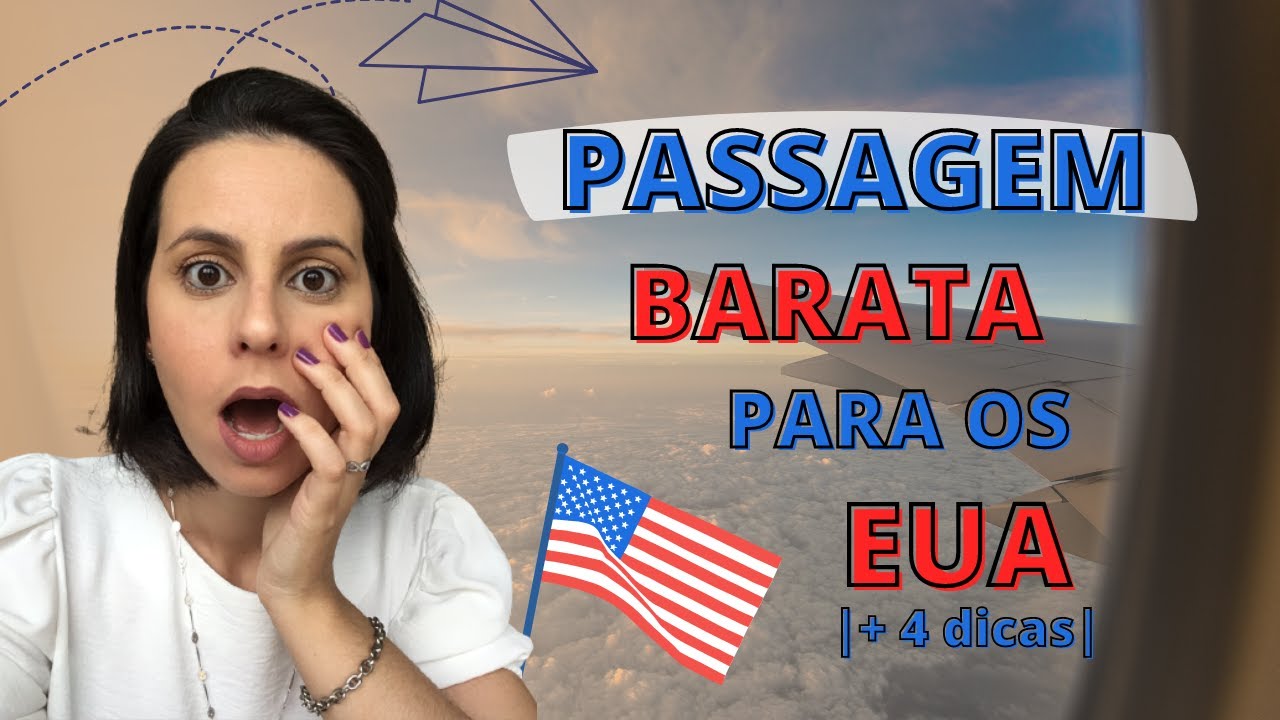 🔵Como comprar passagem barata para os EUA  | + 4 dicas