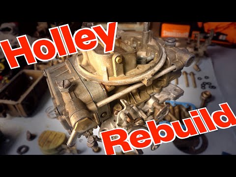 Holley 4-barrel carb rebuild | 4150 / 4160 vacuum secondary carburetor up close and personal