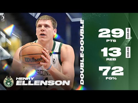Henry Ellenson Records Season-High 29 PTS & 13 REB Double-Double Off Bench In Win