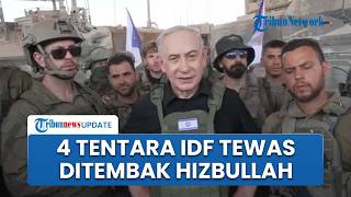 Balas Dendam, 4 Tentara Israel Tewas & 3 IDF Sekarat Ditembak Pejuang Hizbullah di Lebanon