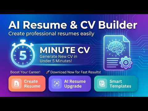 CV Maker & AI Resume Builder