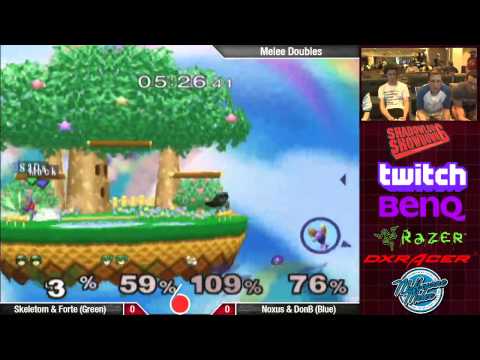 Shadowloo Showdown 6 Melee Doubles - Forte & Skeletom vs Noxus & DonB