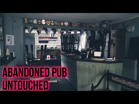 Abandoned pub  untouched