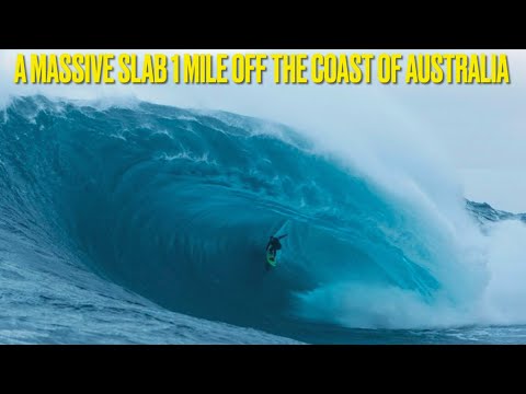 The Right: A Massive Wave One Mile Off the Coast of Western Australia