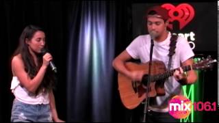 Alex &amp; Sierra - Bumper Cars (Acoustic live at Mix 106.1)