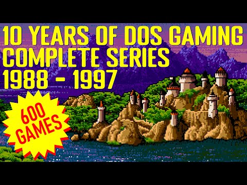 600+ DOS Classics: The Ultimate Retro Gaming Journey (1988-1997)