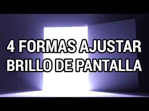 ¿Cómo hago para que mi pantalla se vuelva más brillante?