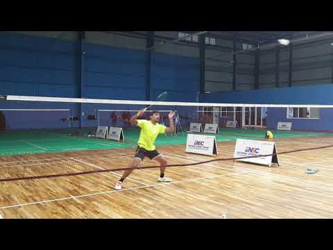 SHUTTLE BADMINTON NET KILL - Doubles Practice Session