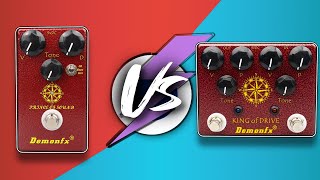 Video thumbnail for Wait, they're NOT the Same?! Demon FX Prince of Sound Vs King of Drive by Budget Pedal Chap
