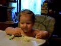 Lilly Eating Cake