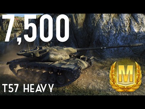 WoT Blitz - 7,500 dmg  |  T57 Heavy