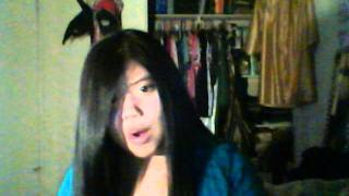 Me singing Holly Rae- trapped