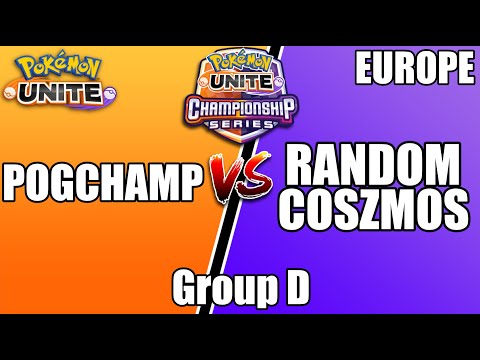 PogChamp vs Random Cozmos - $50000 EU Championship Group D - Pokemon Unite Tournament