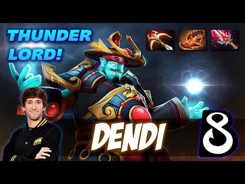 B8.Dendi Storm Spirit [25/2/18] THUNDER LORD - Dota 2 Pro Gameplay [Watch & Learn]