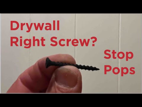image-How far should drywall screws go into drywall?