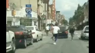 Rich The Kid Running From Lil Uzi Vert After Chasing Him Down Street