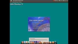Ubuntu 11.04 : install Photoshop without using the command line
