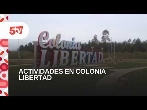 ACTIVIDADES EN COLONIA LIBERTAD-PEDRO TRIBBIA, INTENDENTE