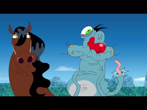 Oggy and the Cockroaches - Horse Ride Oggy (Season 3) BEST CARTOON COLLECTION | New Episodes in HD