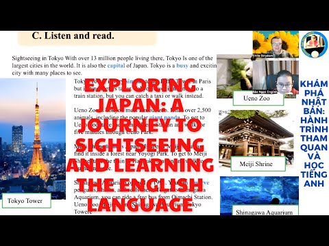 Explorando o Japão Uma jornada para passear e aprender a língua inglesa #ExploreJapan
