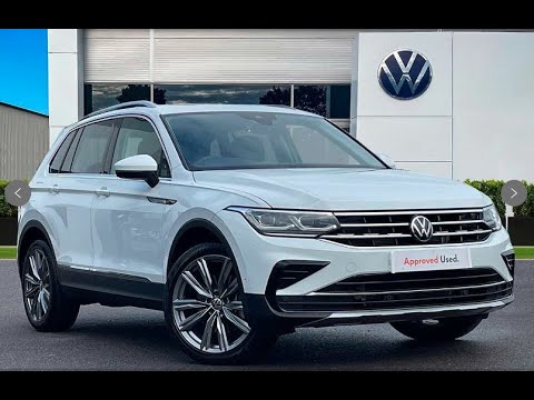 Approved Used Volkswagen Tiguan Elegance 2.0 TDI DSG 4M 200ps Pure White | Wrexham Volkswagen