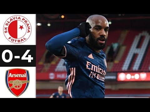 Slavia Prague vs Arsenal 0-4 All Goals & Highlights 15/04/2021 HD