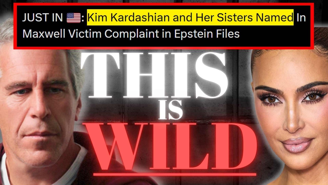 INSANE New Leaks Link Kardashians to Epstein.