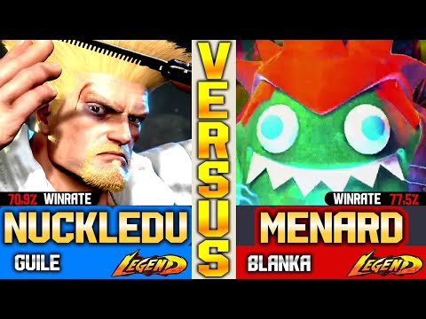 SF6 Guile (NuckleDu Vs MenaRD) Blanka ▰ High Level