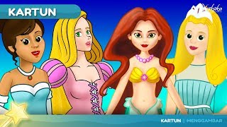 Download lagu Putri Cantik yang Tertidur dan 4 cerita putri | Kartun | Cerita Bahasa Indonesia | Cerita Anak Anak mp3