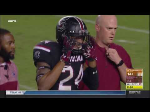2016 USC vs Tennessee - DJ Smith Ejected for Targeting