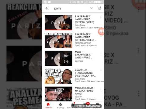 Moja reakcija Baka Prase Pariz