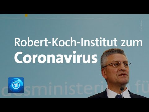 Coronavirus-Ausbreitung in Deutschland: Pressekonferenz des Robert-Koch-Instituts