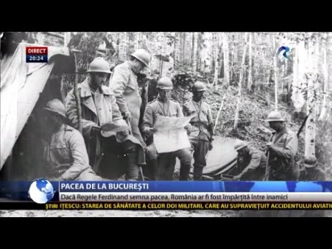 Marele Război: Pacea de la Buftea - București, în 1918