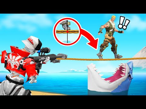 Snipers vs Runners = DANGER in Fortnite!