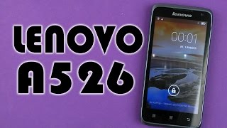 Lenovo A526 (Dark Blue) - відео 1