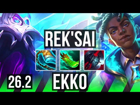 REK'SAI vs EKKO (JGL) | KR Master | 26.2
