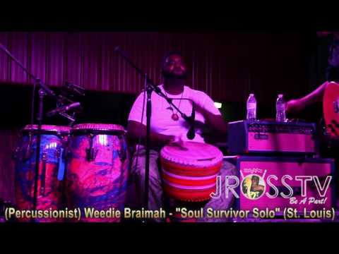 James Ross @ Weedie Braimah - "Percussion Solo" - www.Jross-tv.com (St. Louis)
