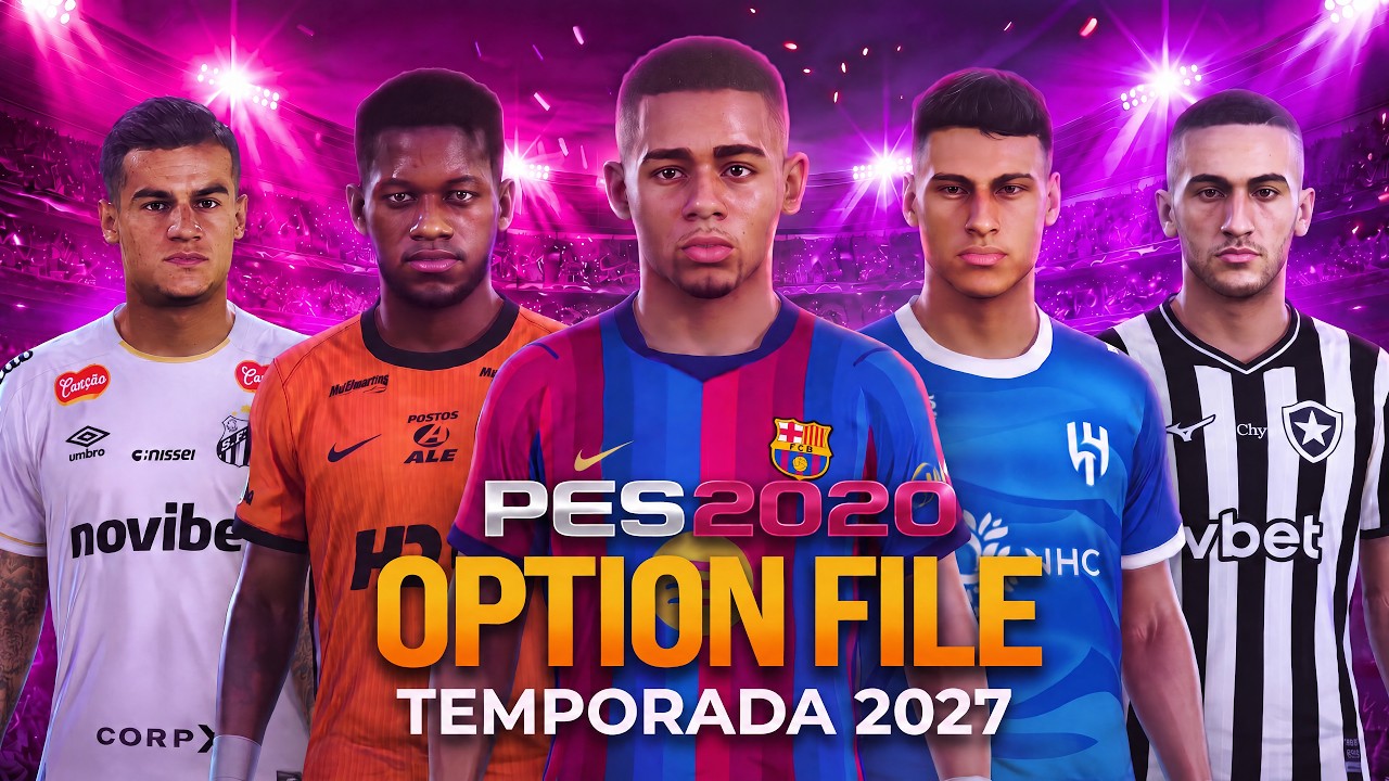 O JEITO MAIS BARATO de jogar o Brasileirão no PS4 e PS5 (PES 2020 atualizado!)