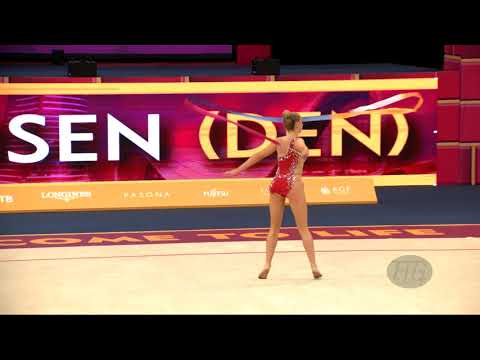 KRISTENSEN Emilie (DEN) - 2019 Rhythmic Worlds, Baku (AZE) - Qualifications Ribbon