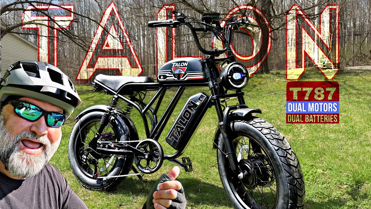 Talon T787 Dual Motor Dual Battery Ebike Review | Big Power Small Price | Great Fun!!