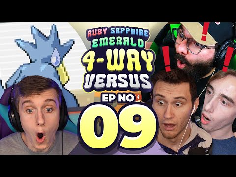 GET OUTTA TOWN! | Pokemon Ruby and Sapphire 4 Way Versus EP09