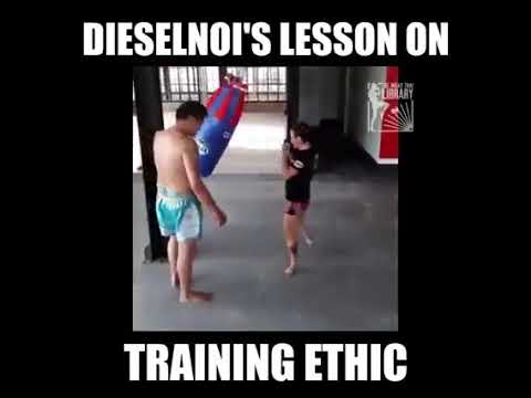 Dieselnoi's Incredible Knee Training | Keys in the Muay Thai Library